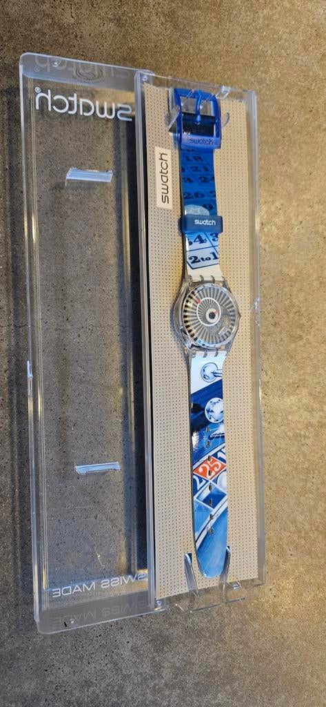 Swatch Holland Casino horloge, Sieraden, Tassen en Uiterlijk, Horloges | Dames, Polshorloge, Swatch, Nieuw, Kunststof