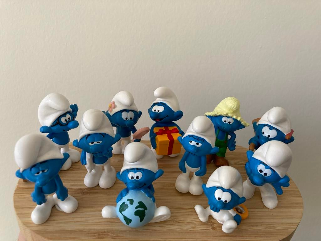 Schleich smurfen collectie, Verzamelen, Smurfen, Ophalen of Verzenden, Gebruikt, Verschillende Smurfen, Poppetje, Figuurtje of Knuffel