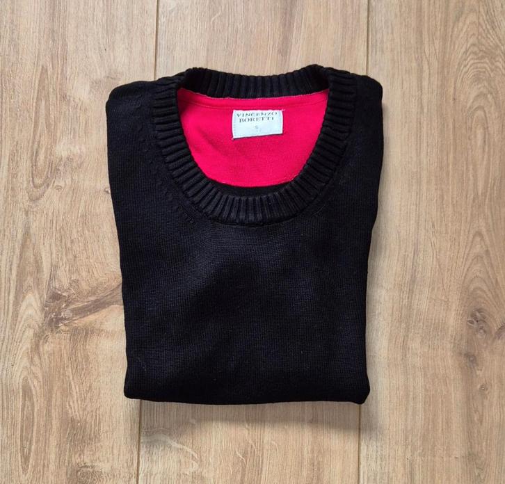 Vincenzo Boretti. Trui. Zwart. Maat S., Kleding | Dames, Truien en Vesten, Zo goed als nieuw, Maat 36 (S), Zwart, Ophalen of Verzenden