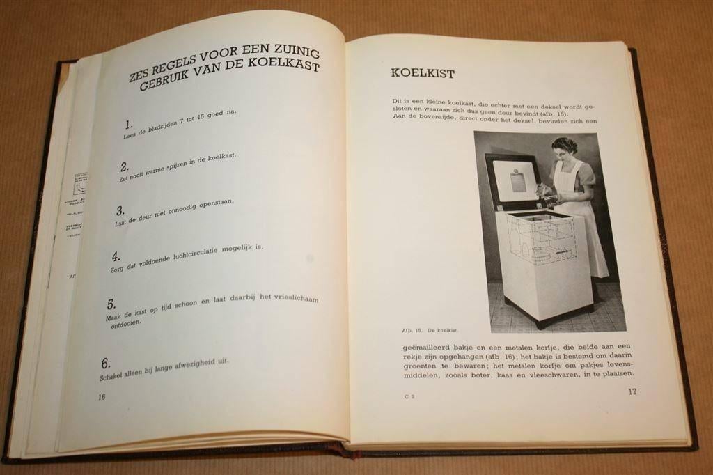 Electro koelboek | Oude uitgave ca. 1960, Boeken, Ophalen of Verzenden, Gelezen, Nederland en België