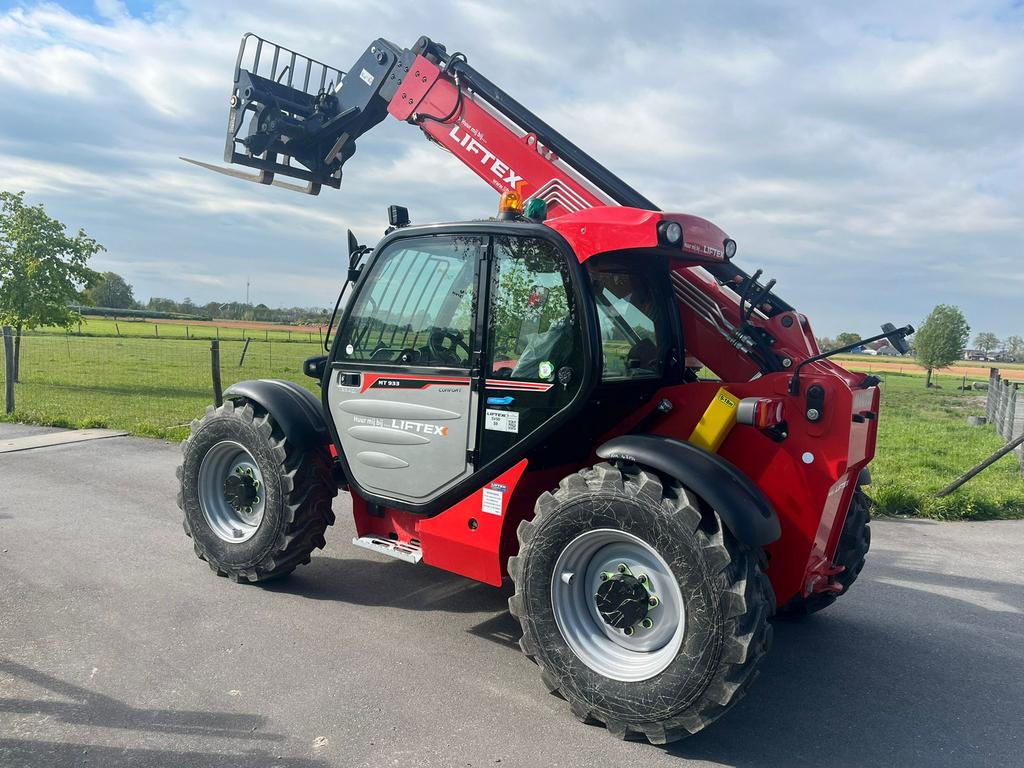 Manitou mt 933, Ophalen, Verreiker