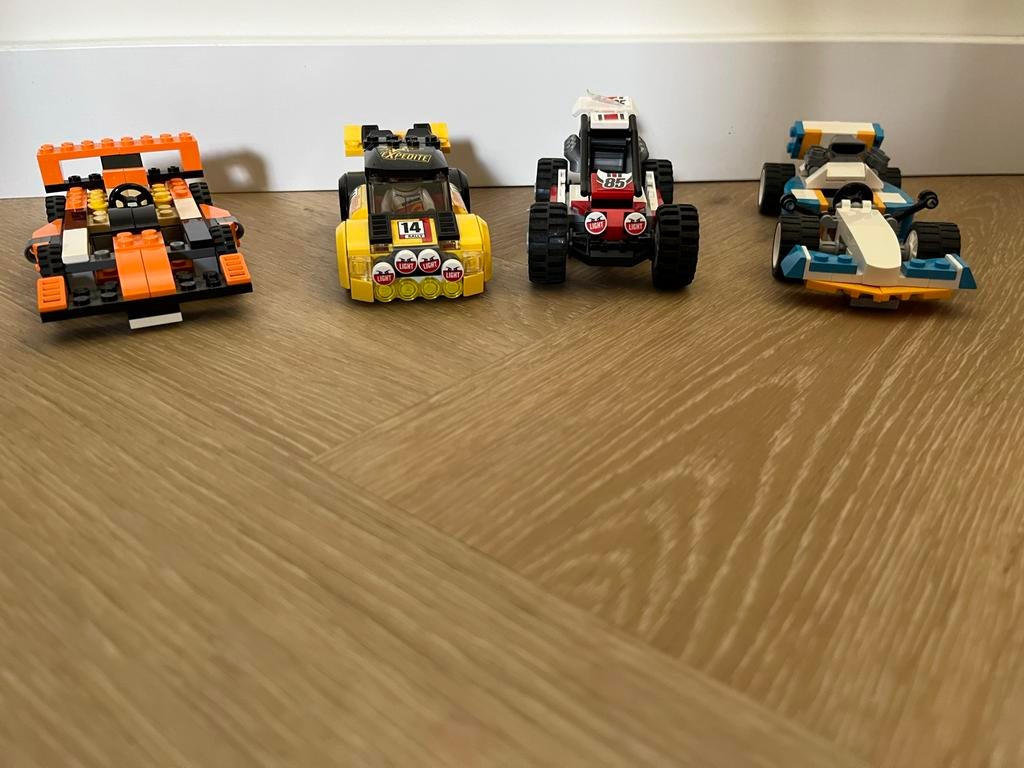 LEGO race auto’s, Gebruikt, Lego, Ophalen of Verzenden, Compleet