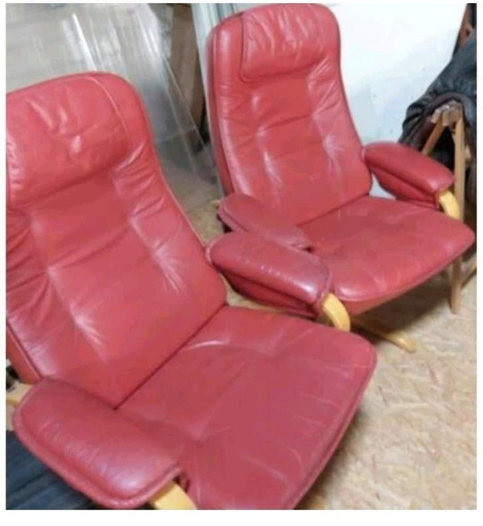 2 design fauteuils, Huis en Inrichting, Fauteuils, Ophalen, Zo goed als nieuw, 75 tot 100 cm, 50 tot 75 cm