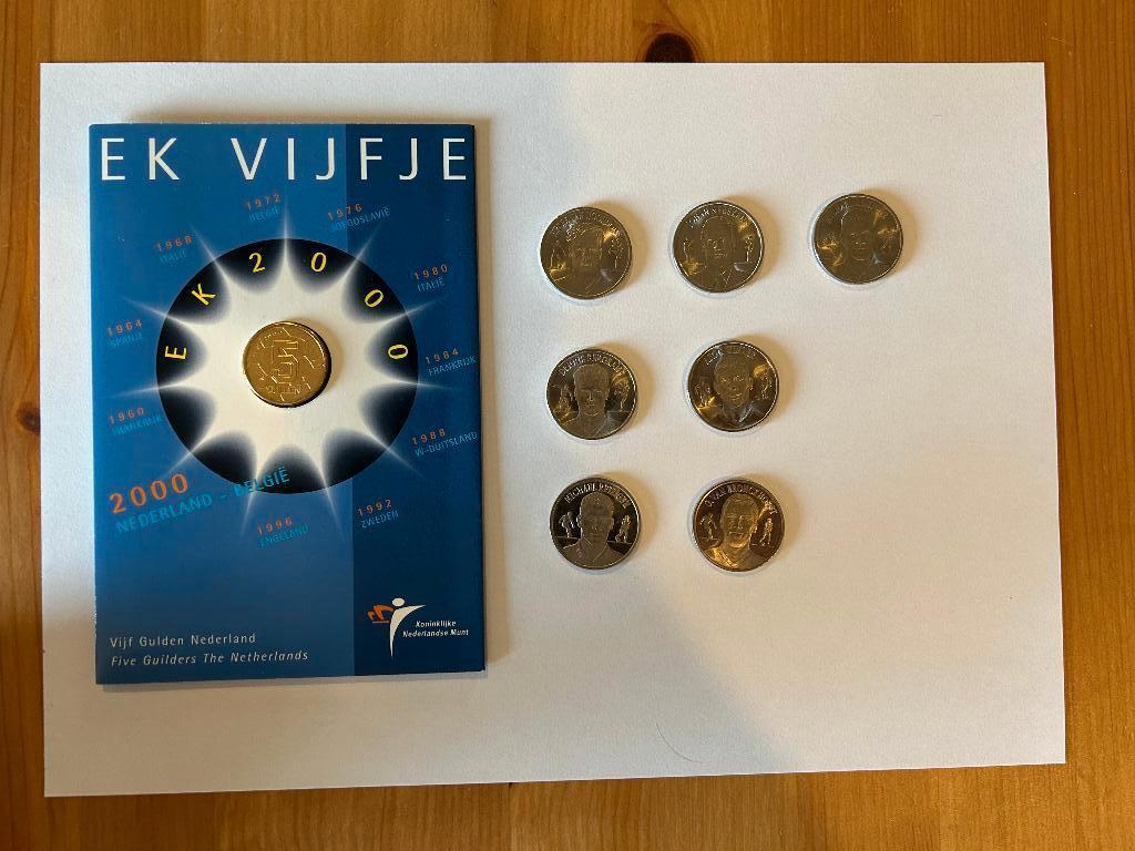 EK 2000 Munten, Postzegels en Munten, Munten | Nederland, Ophalen of Verzenden, Koningin Beatrix, 5 gulden