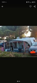 Voortent / luifel caravan Wigo, Ophalen