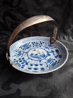 Antiek chinees schaaltje met zilveren beugel, Ophalen of Verzenden