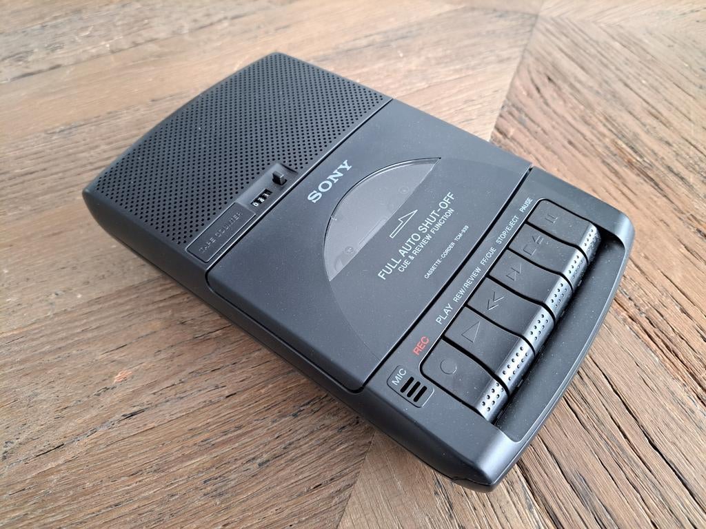 Sony Cassette-Corder TCM-939 draagbaar, Ophalen of Verzenden, Enkel, Sony, Tape counter
