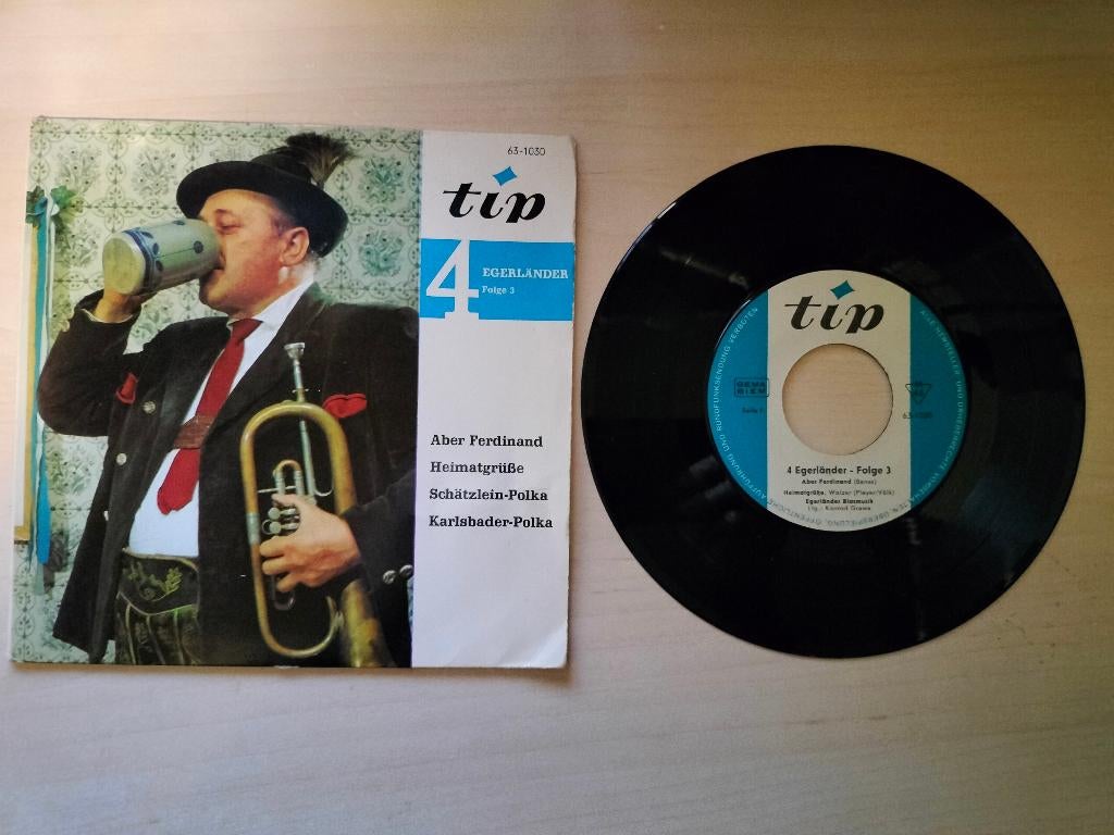 4 Egerländer Folge 3, Gebruikt, 7 inch, Single, Ophalen of Verzenden