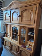 Blank eiken wandkast, Ophalen, 25 tot 50 cm, 200 cm of meer