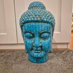 Stenen turquoise Boeddha hoofd - Decoratief beeld, Ophalen