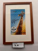 KLM Africa Trans Sahara Route reclamebord, Ophalen, Zo goed als nieuw, Reclamebord