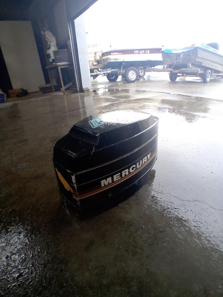 Mercury 25 pk 2 takt buitenboordmotor kap, Ophalen of Verzenden, Motor en Techniek, Motorboot
