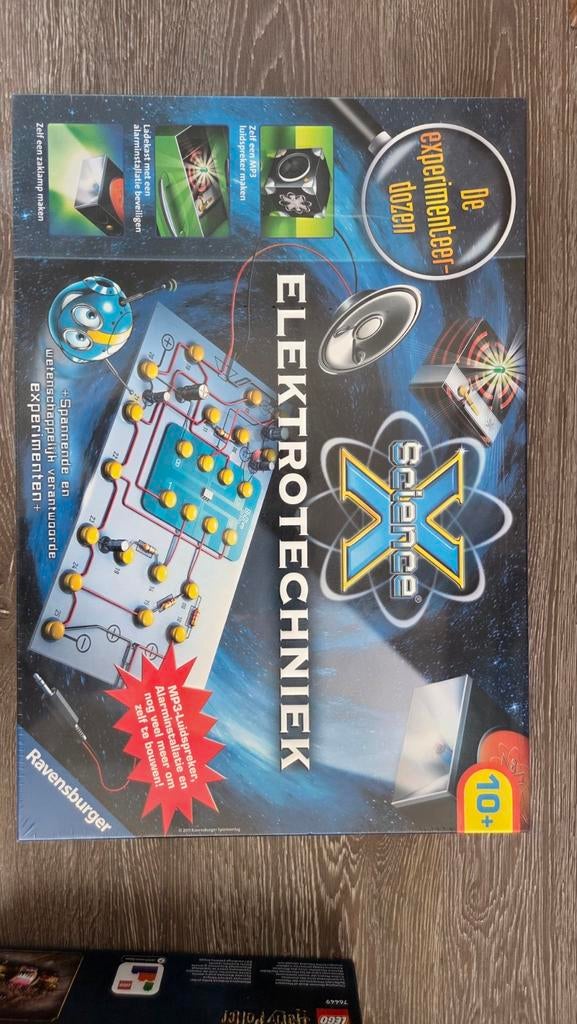Ravensburger Elektrotechniek Experimenteerdoos Nieuw, Ophalen of Verzenden, Nieuw, Bouwen, Met licht