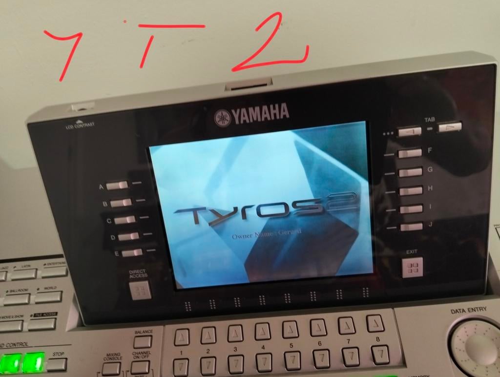 Yamaha Tyros 2 Workstation met gratis YST Yamaha speakers, Muziek en Instrumenten, Ophalen of Verzenden, Gebruikt, 61 toetsen