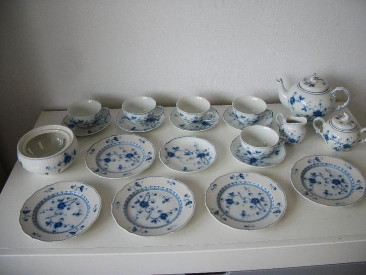 5 Gebaksbordjes, Kop en Schotels Victoria Blue 7050 - p.stuk, Antiek en Kunst, Antiek | Servies los, Ophalen of Verzenden