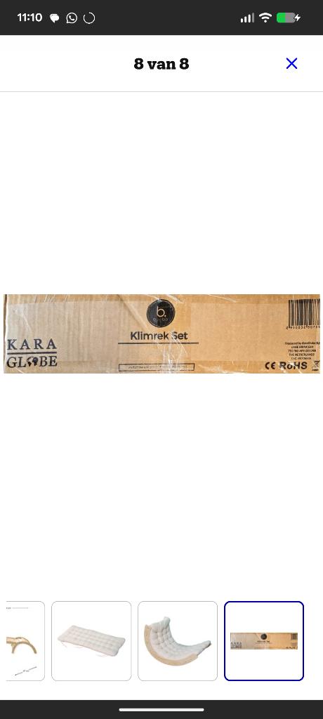 Nieuw! Set Kinder Klimrek hout met glijbaan - nooit gebruikt, Kinderen en Baby's, Speelgoed | Houten speelgoed, Ophalen, Nieuw