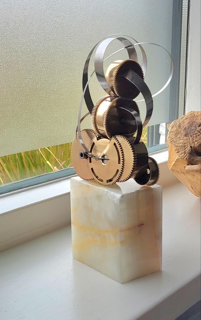 Sculptuur/ vintage, kunst voor verbeelding  gemaakt  JCvM, Ophalen of Verzenden