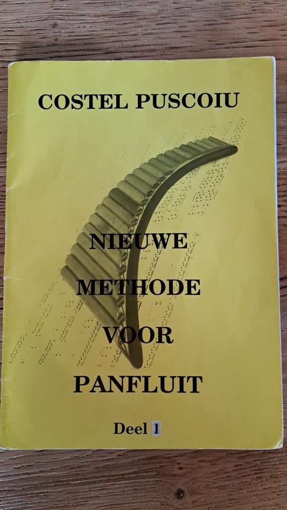 Nieuwe Methode voor Panfluit Deel 1 lesboek - Costel Puscoiu, Ophalen of Verzenden, Gelezen, Instrument, C. Puscoiu