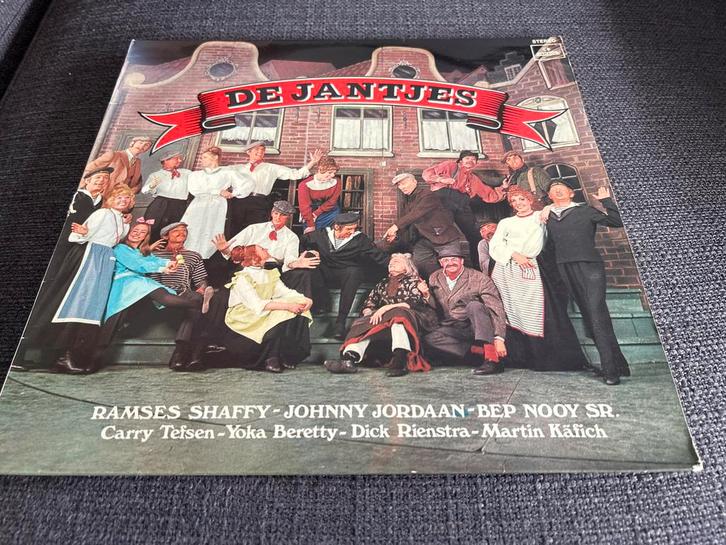 De Jantjes - Ramses Shaffy, Johnny Jordaan e.a. (LP), Cd's en Dvd's, Vinyl | Nederlandstalig, Ophalen of Verzenden