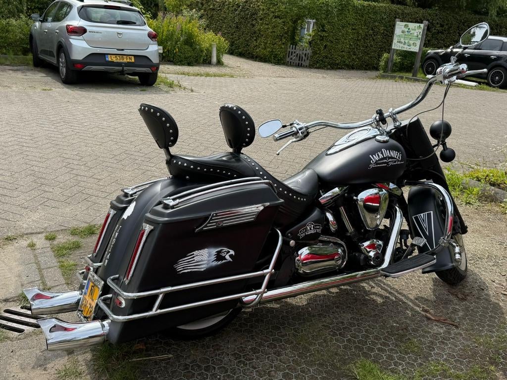 Yamaha XV 1600 Wildstar Custom Cruiser Bagger 2004, Motoren, Motoren | Yamaha, 2 cilinders, Sportuitlaat, Meer dan 35 kW, Handgeschakeld