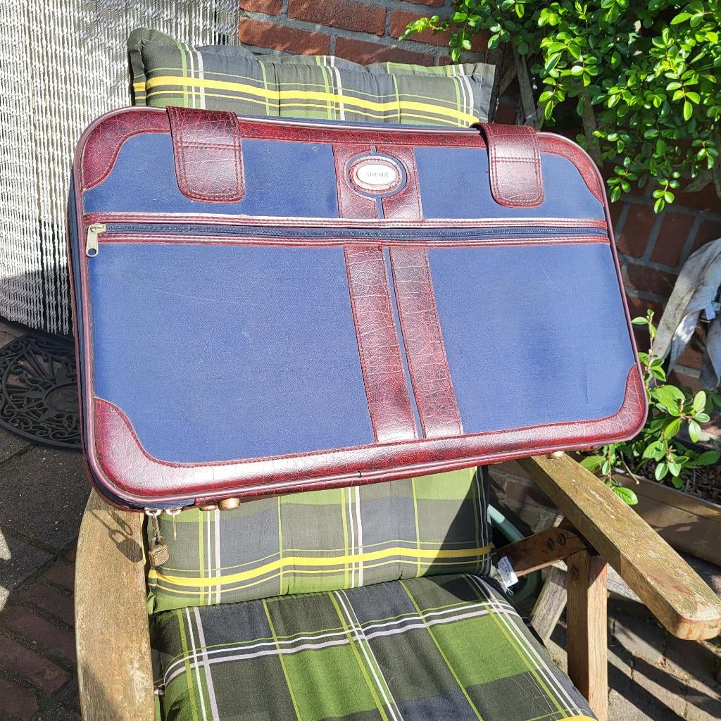 koffer, 60x40x20, Sieraden, Tassen en Uiterlijk, Koffers, Ophalen, 50 tot 60 cm, Leer, Zo goed als nieuw