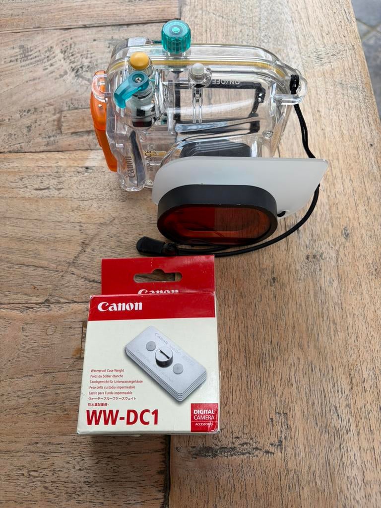 Onderwaterhuis Canon WP-DC6 Powershot A710IS, Ophalen of Verzenden, Zo goed als nieuw, 10 t/m 40 meter, Onderwaterhuis