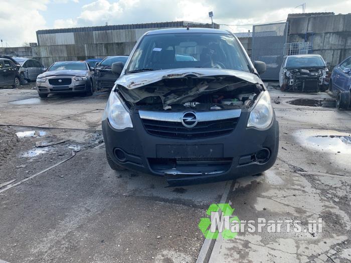 Schokdemperpoot rechts-voor van een Opel Agila, Gebruikt, -, -, Opel