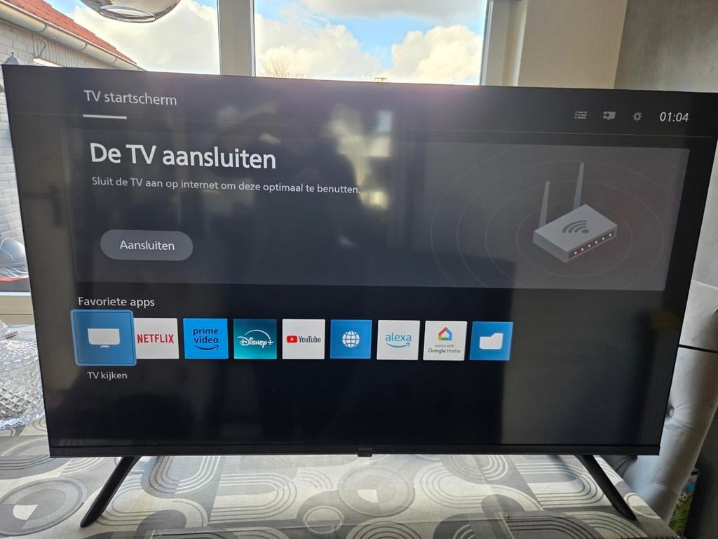 Philips 4K UHD Smart TV - 43 inch (108 cm), Ophalen of Verzenden