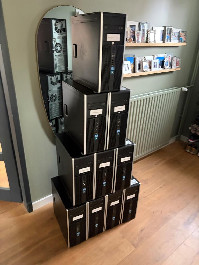 Partij 8x HP Compaq 8200 elite | Core i5 | SSD | 8GB RAM, Ophalen, 8 GB, Refurbished, SSD