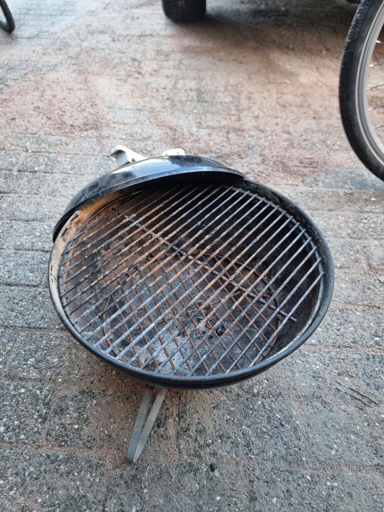 Weber kleine bbq, Ophalen