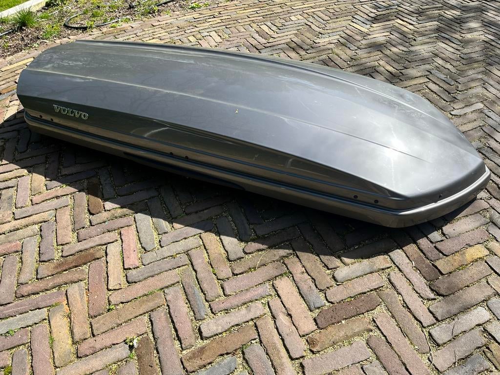 Originele Volvo Dakkoffer - Aerodynamisch en Compleet, Auto diversen, Dakkoffers, Ophalen, Gebruikt