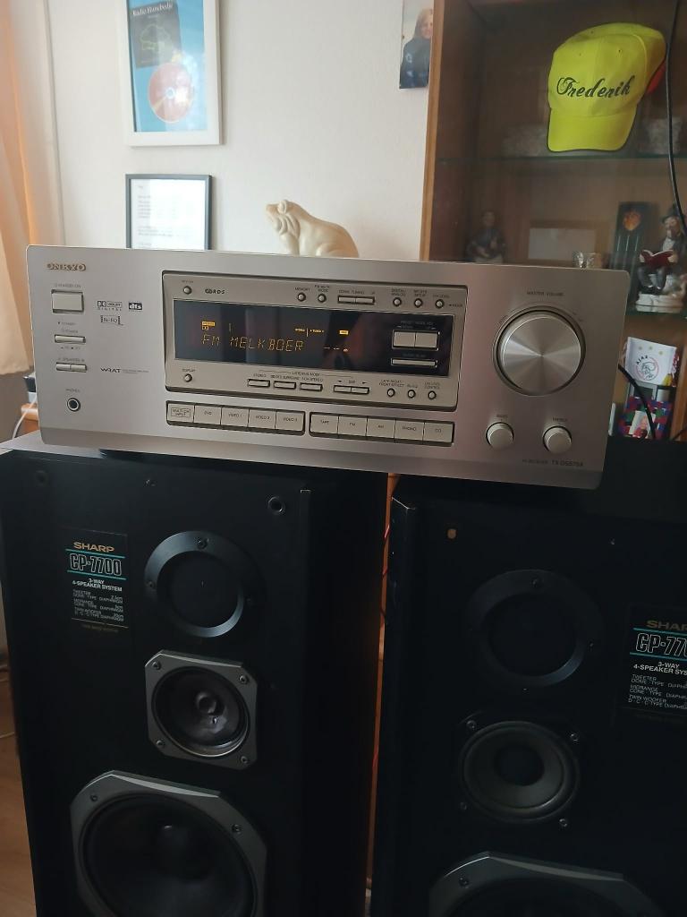Onkyo tx ds575x voor de hobbyist, Ophalen of Verzenden, Niet werkend, 120 watt of meer, Onkyo