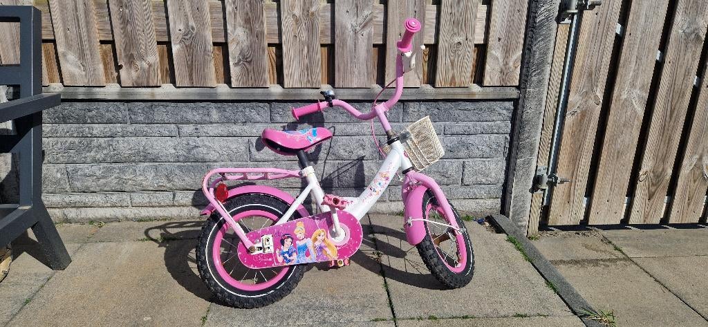 Meisjes fiets, Gebruikt, 14 inch of minder, Handrem, Ophalen