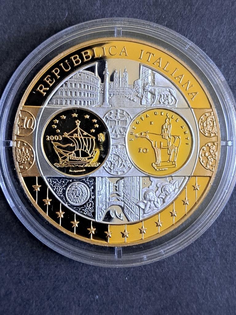 Europa 20 gram 999 Italië, Ophalen of Verzenden, Zilver