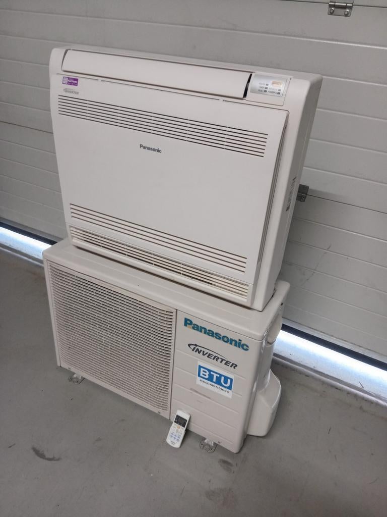 Airco split vloermodel Verwarmen&koelen A+++ Fluister sil, Koelen en Ontvochtigen, Timer, 3 snelheden of meer, Ophalen of Verzenden