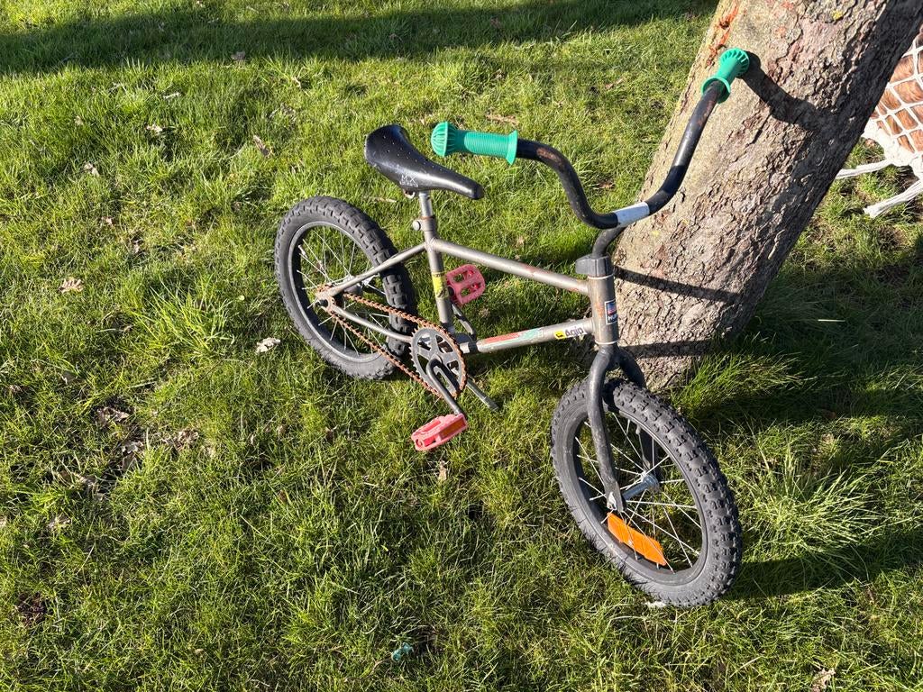 Crossfietsje 16 inch - Gebruikt, Fietsen en Brommers, Fietsen | Crossfietsen en BMX, Ophalen, Gebruikt, Staal, 16 tot 20 inch