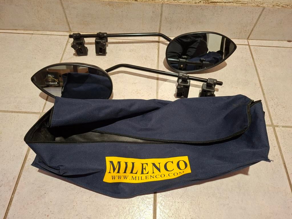 Milenco Buitenspiegels voor Caravan (set van 2), Caravans en Kamperen, Ophalen, Gebruikt