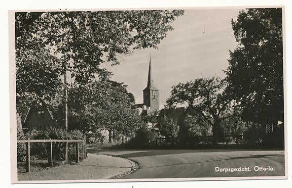 Dorpsgezicht.  Otterlo., Ophalen of Verzenden, 1940 tot 1960, Ongelopen, Gelderland