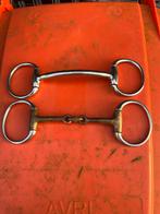 Bit maat 13,5 ongebroken en dubbel gebroken, Dieren en Toebehoren, Ophalen of Verzenden, Zo goed als nieuw