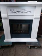 Elektrische haard met ombouw, Ophalen