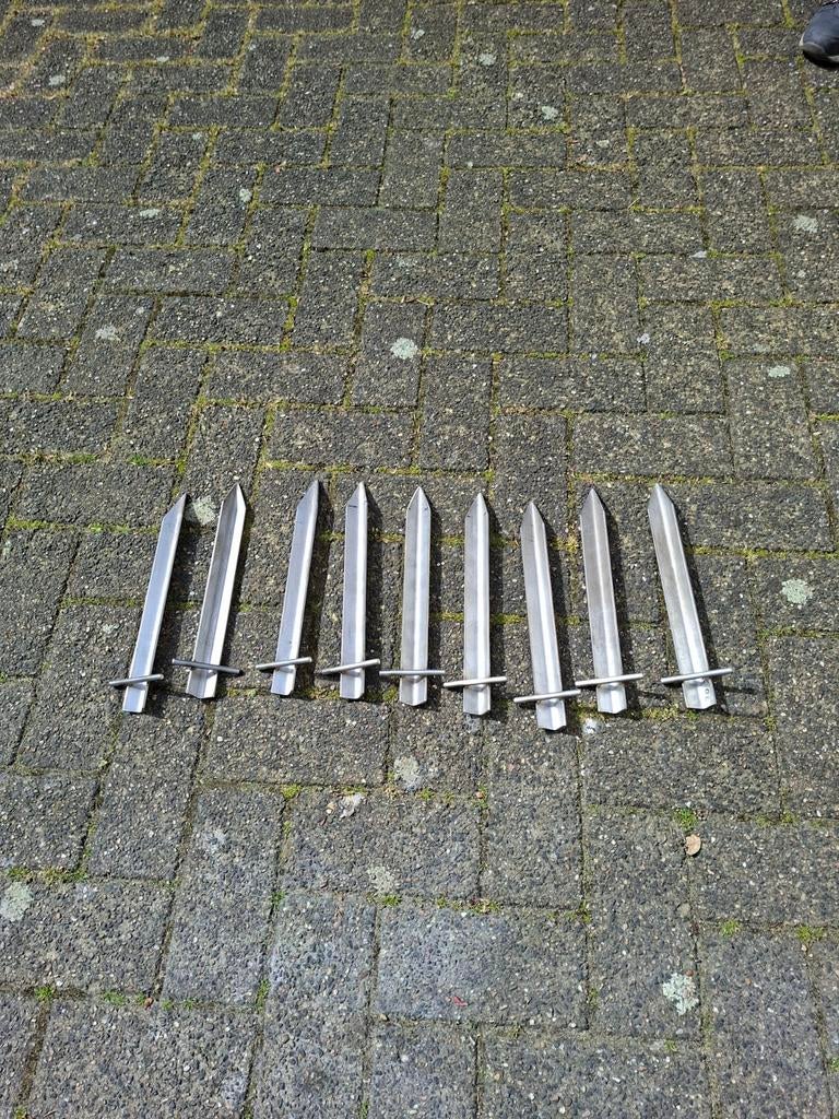 Rvs haringen 30 cm, Ophalen of Verzenden