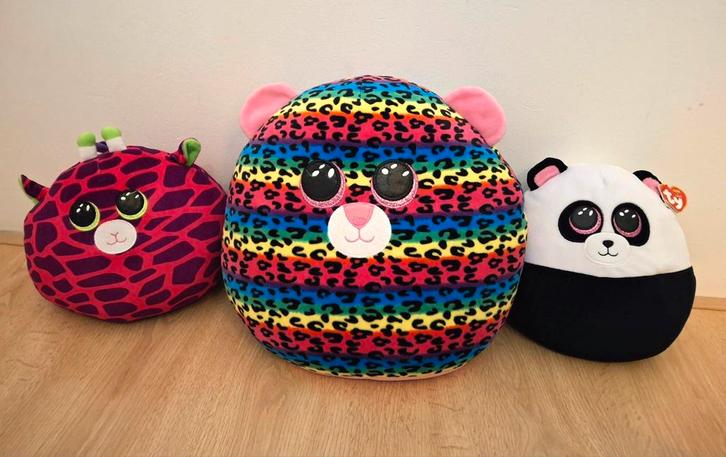3 Ty Boo knuffels deels nieuw, Kinderen en Baby's, Speelgoed | Knuffels en Pluche, Nieuw, Overige typen, Ophalen of Verzenden