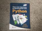 Python, stap voor stap leren programmeren, Ophalen of Verzenden, Zo goed als nieuw, Overige onderwerpen