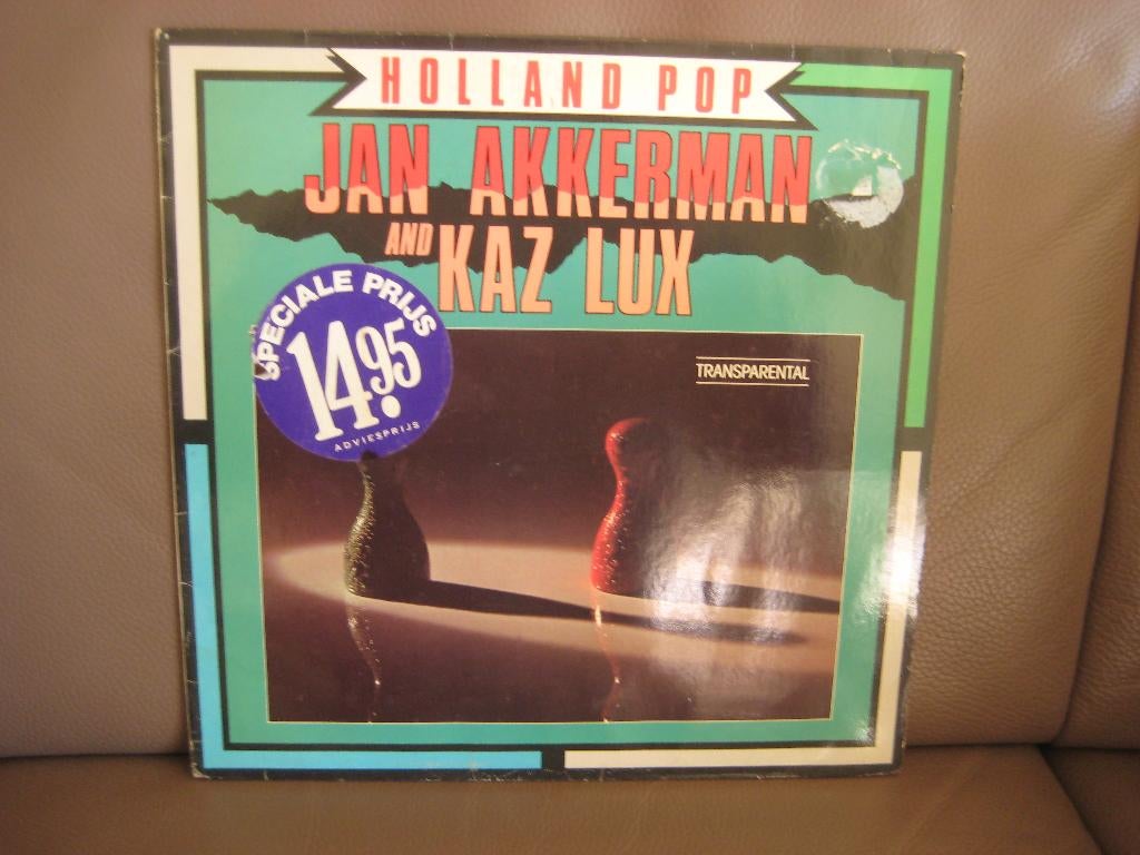 Jan Akkerman & Kaz Lux – Transparental, Ophalen of Verzenden, Zo goed als nieuw, 12 inch, Poprock
