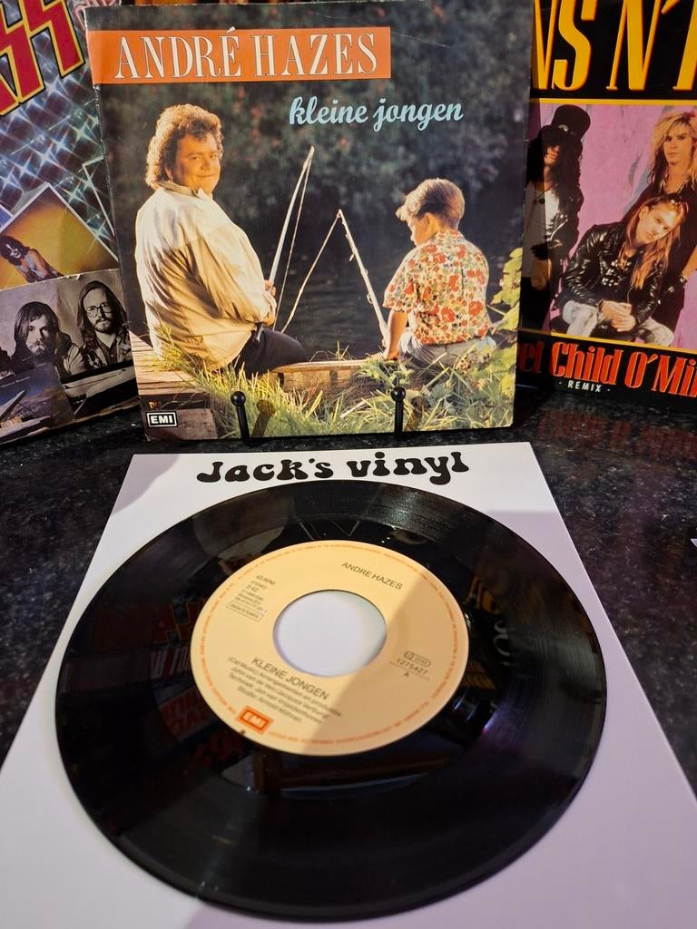André Hazes - Kleine Jongen (Single Vinyl) 1990, Ophalen of Verzenden, Zo goed als nieuw, Overige formaten, Levenslied of Smartlap