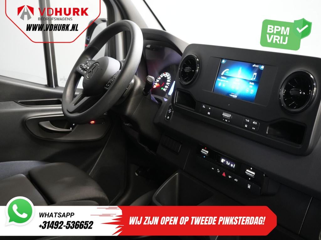 Mercedes-Benz Sprinter 211 Aut. L2H2 (DEMO) BPM VRIJ/ LED/ S, Auto's, Stof, 4 cilinders, 2000 kg, 116 pk