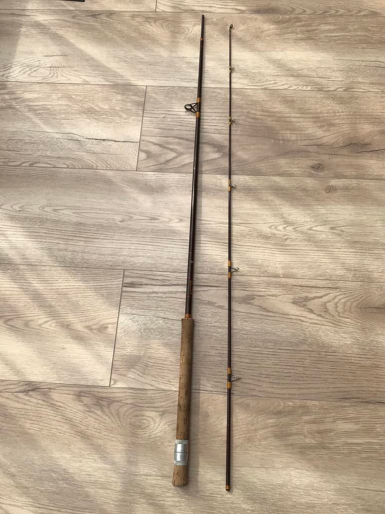 pateka morton spin zie foto’s en omschrijving, Watersport en Boten, Hengelsport | Algemeen, Ophalen of Verzenden, Zo goed als nieuw