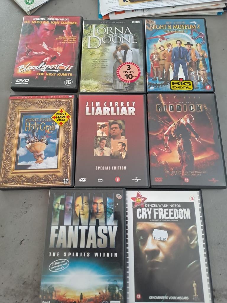 Diverse DVD Collectie: Actie, Komedie, Drama & Meer, Vanaf 16 jaar, Ophalen of Verzenden, Gebruikt, Overige genres
