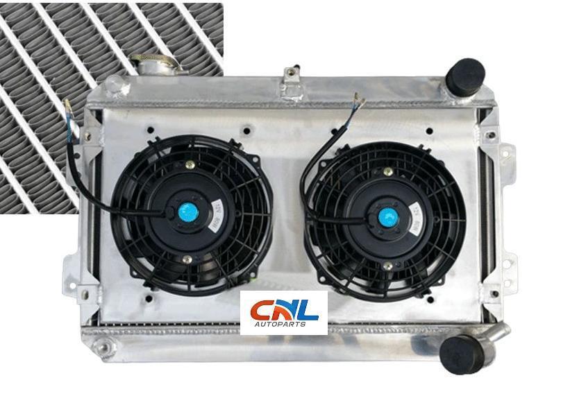 Radiator +Shroud+fans for Mazda RX7 RX-7 S1 S2 S3 1979-1985