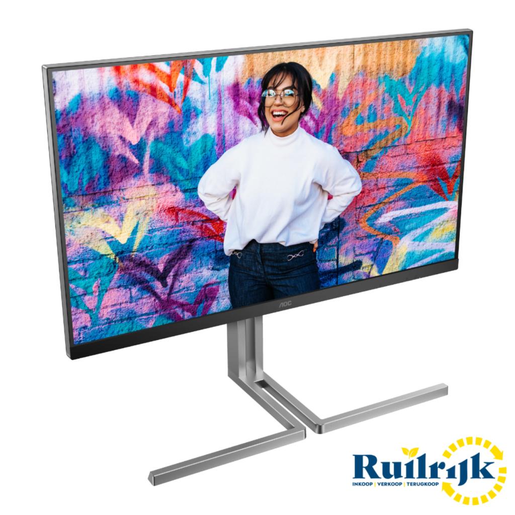 AOC Graphic Pro U32U3CV 32 inch 4K USB C Nano IPS Monitor, Ruilrijk, Zo goed als nieuw, Info@ruilrijk.nl, Neerstraat 60, 6041 KD Roermond